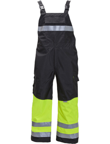  Premium cold weather breathable bib pants with thermal lining